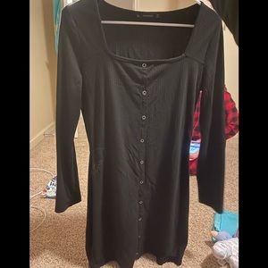 Black casual dress // size XL